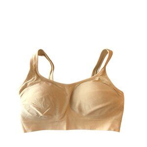 Truekind Daily Comfort Wirefree Shaper Bra With Extender Chai Beige S